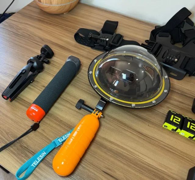 GoPro Hero 9 Black +4 Baterias+Acessórios, Vídeo 5K, Foto 20MP, Novíss, Bolsa, Gar, Troco! - Foto 4