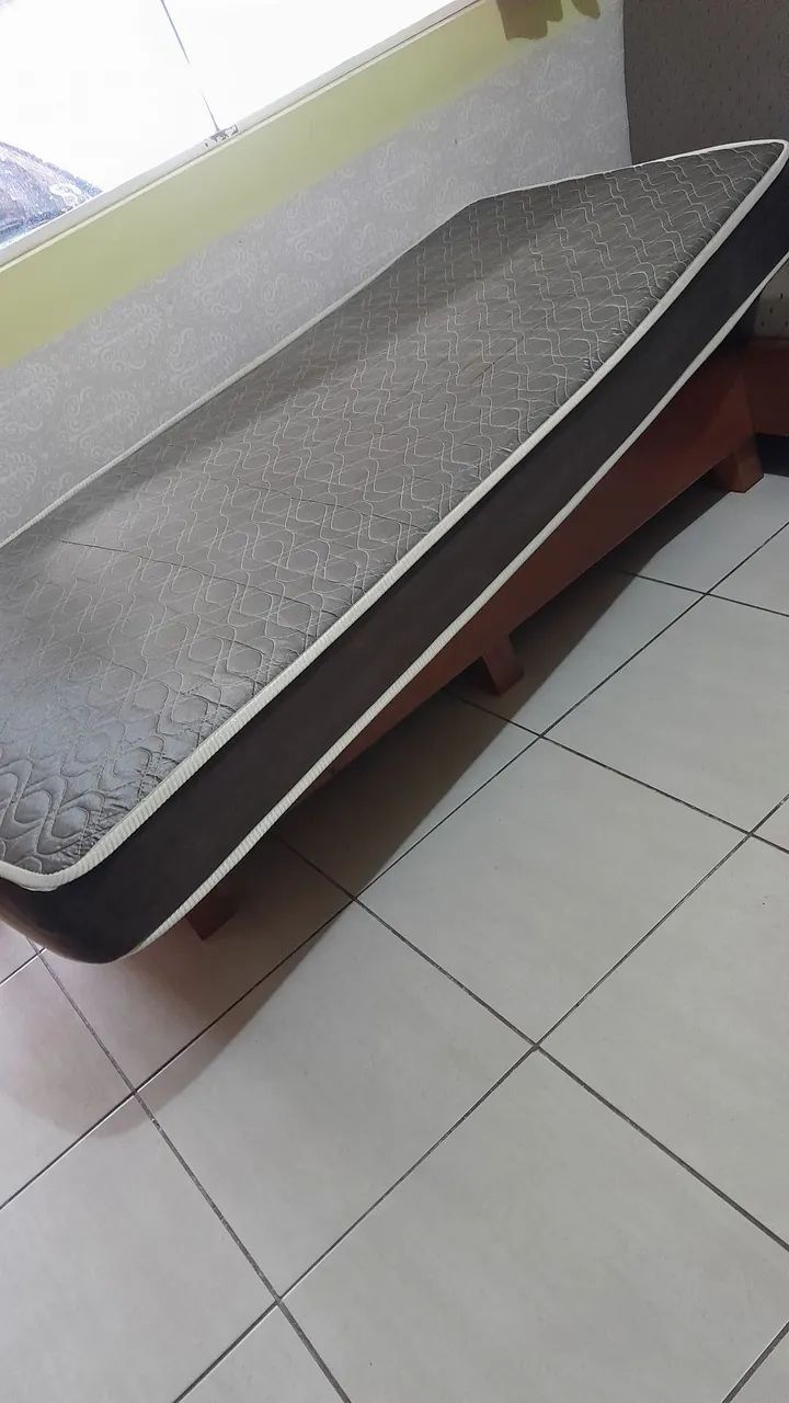 Cama de solteiro e colchão  - Foto 4