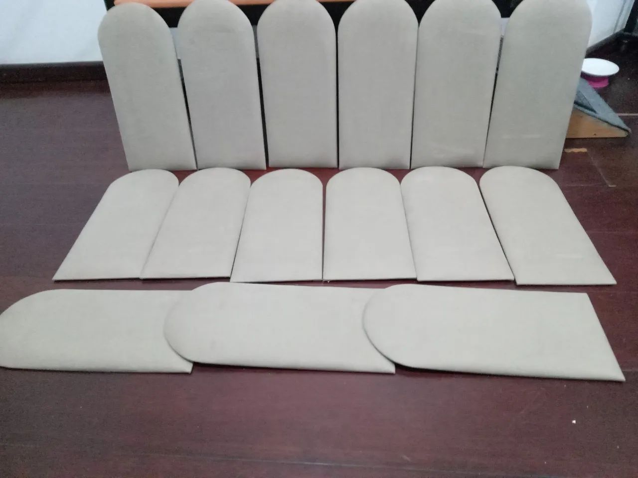 Cabeceira de cama estofadas - Foto 3