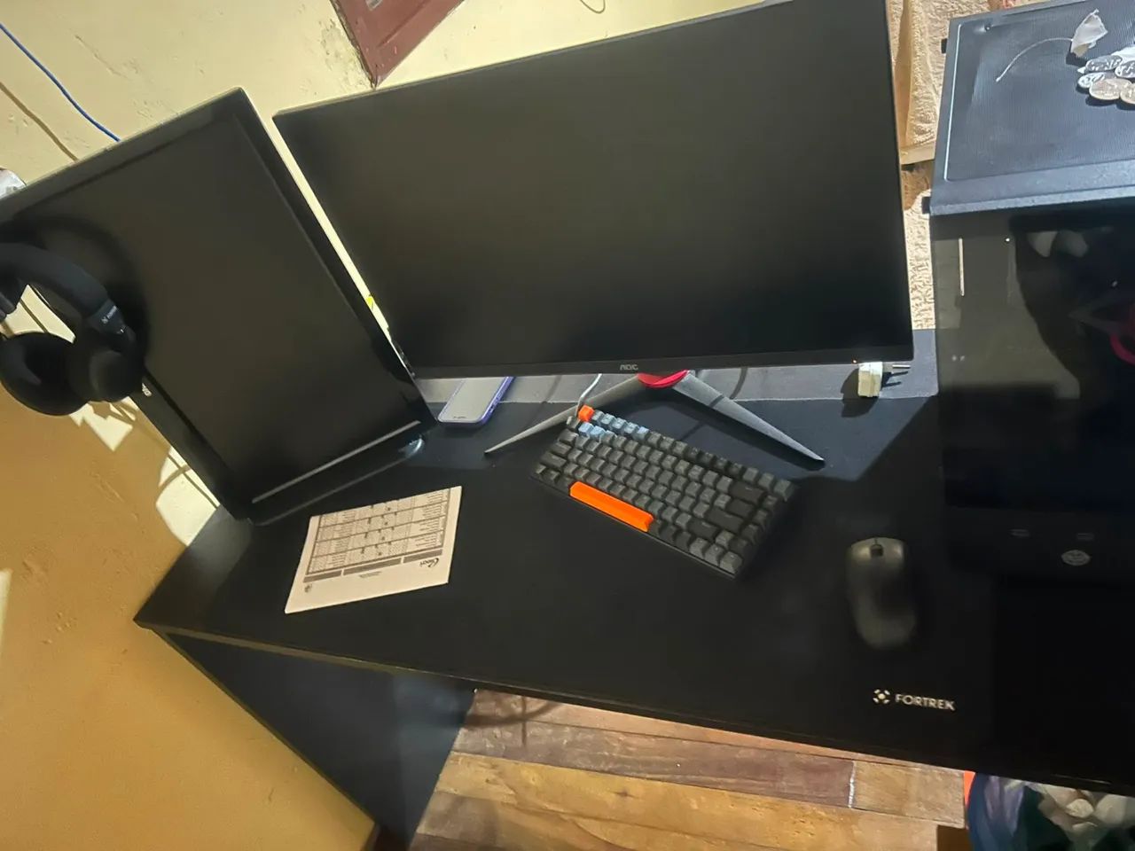 SETUP GAMER COMPLETO COM DUAL MONITOR E MESA DE BRINDE! ? - Foto 4