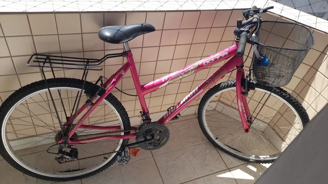 Bicicleta mormai rosa