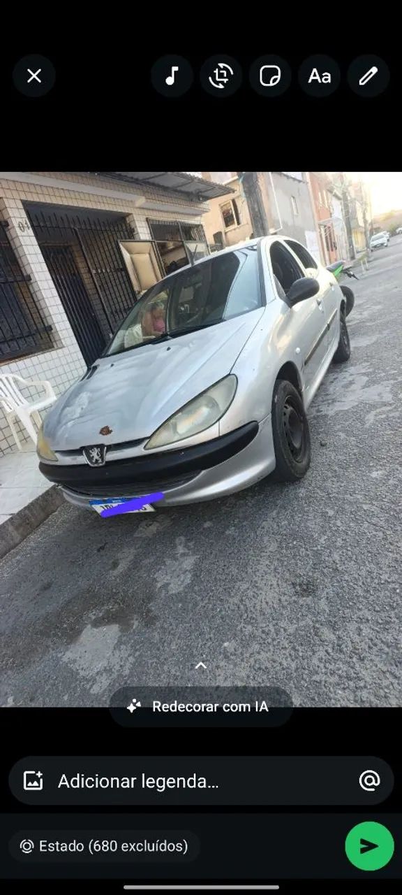 Peugeot 206 206 Selection/ Sensation 1.0 16v 3p 2003