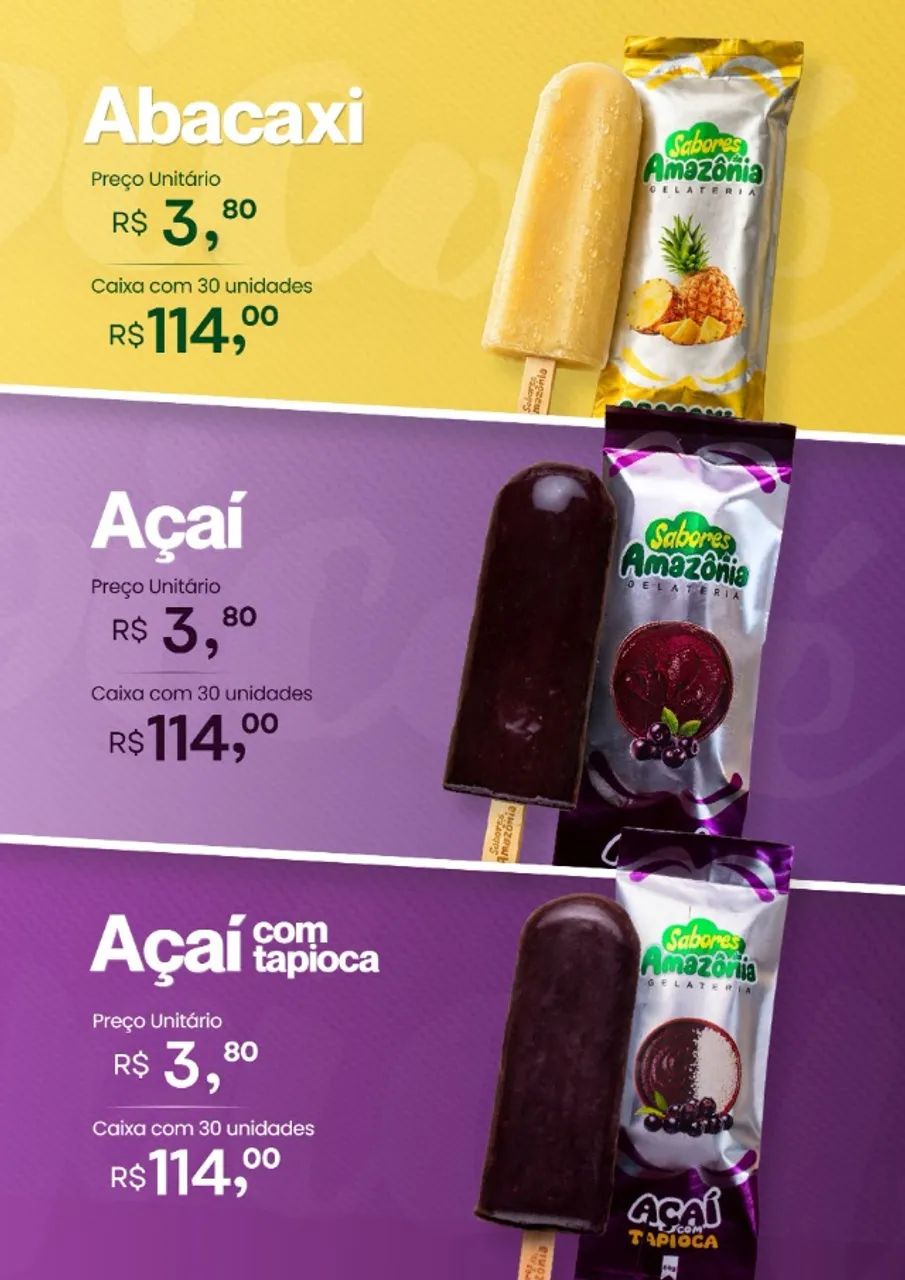 Picolés Gela Cuca