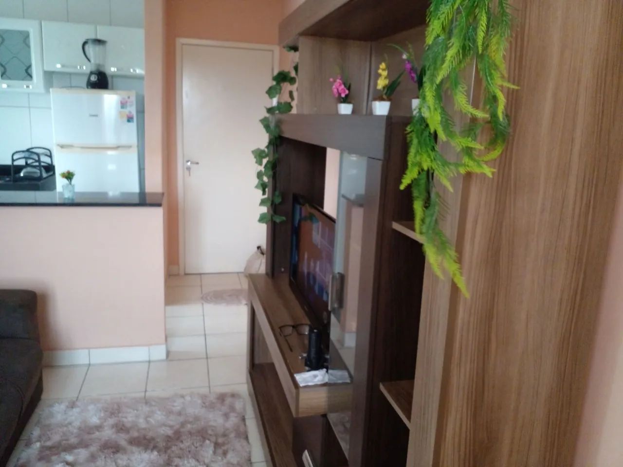 2/4 semi novo. Estr.coco. mobiliado 