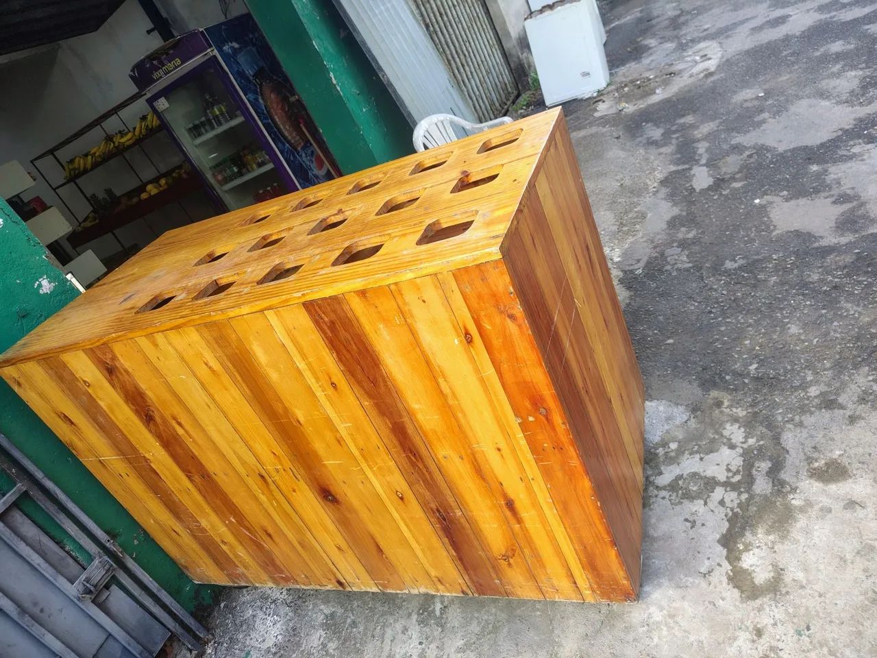 Porta golozemas para sorveteria e açaíteria 