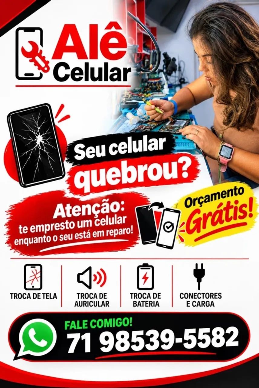 Manutenção de celular 