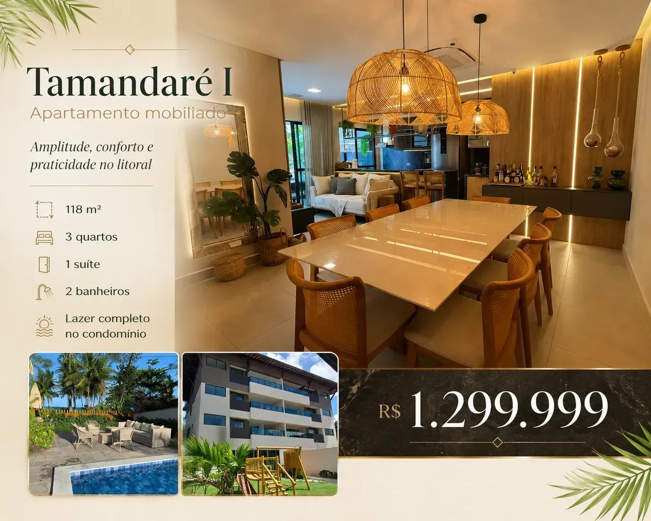Apartamento em Tamandare