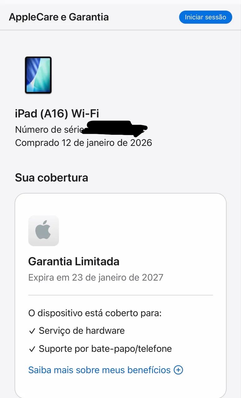 Ipad 11 (A16) Silver 128 gb - Garantia Apple Janeiro 2027 - Foto 4