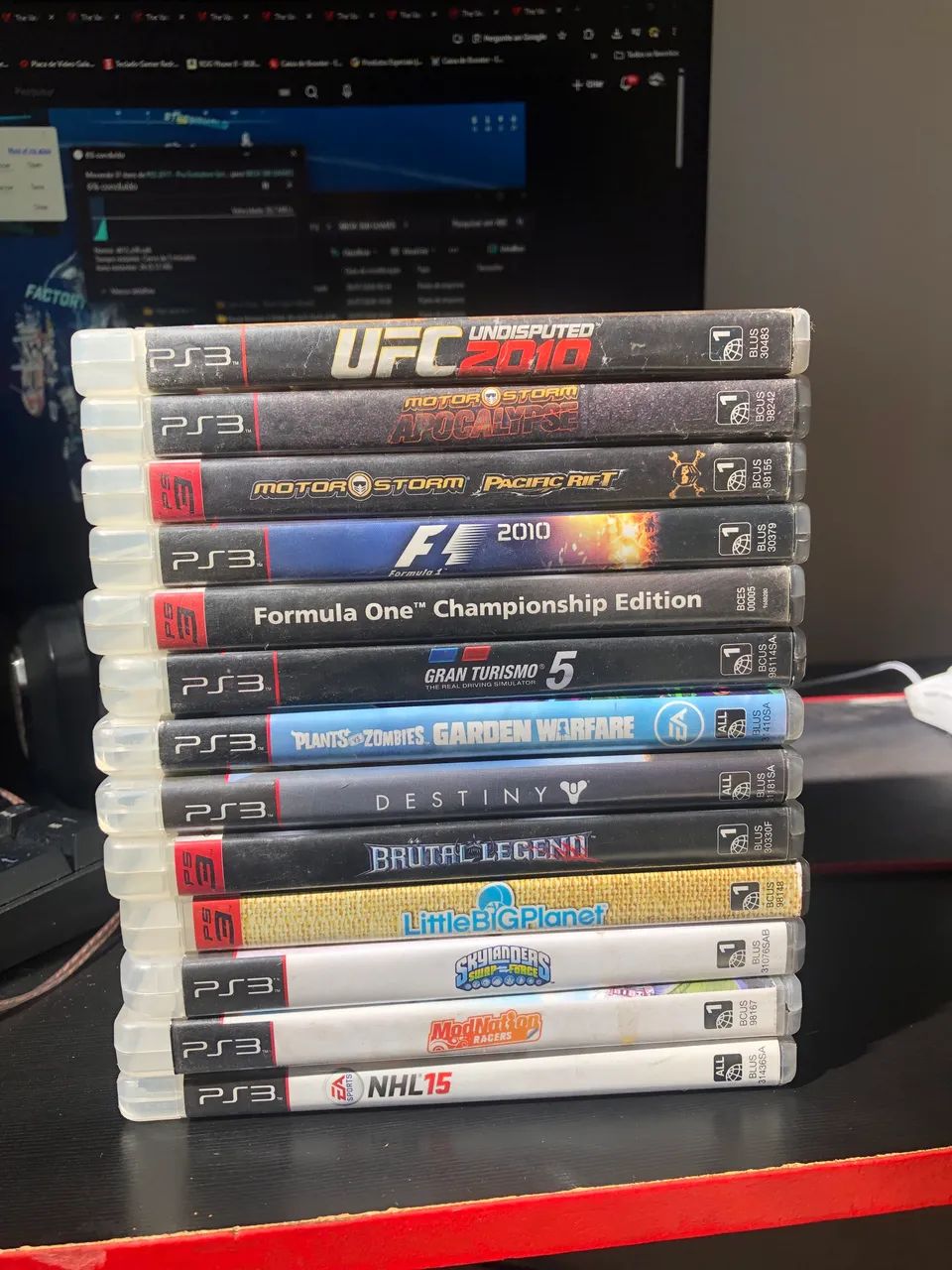 Kit de jogos PS3 (Não vendo separada)