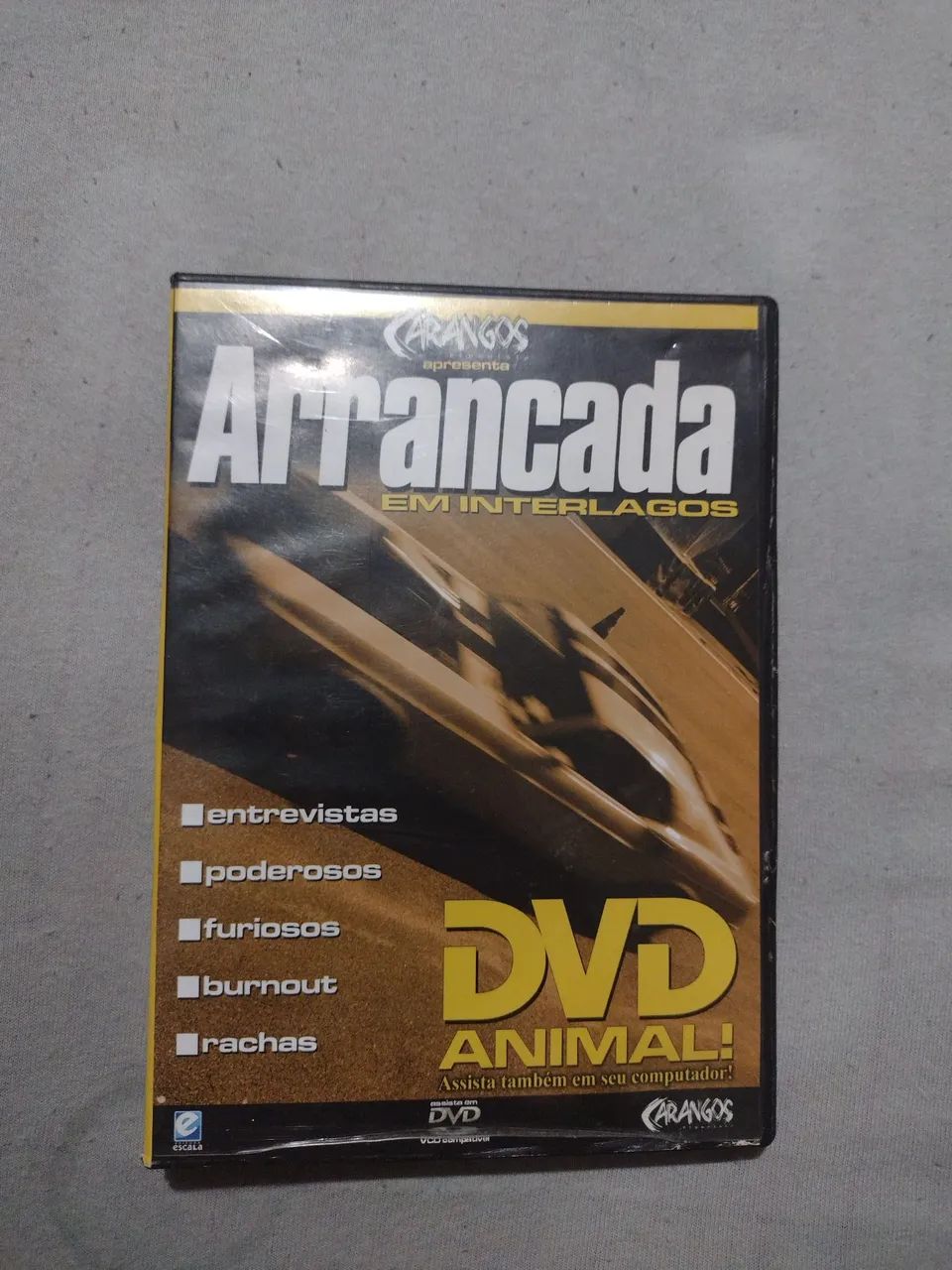 DVD arrancada em Interlagos carangos