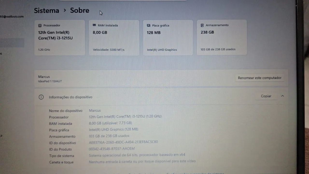 Notebook Lenovo Semi Novo - Foto 5
