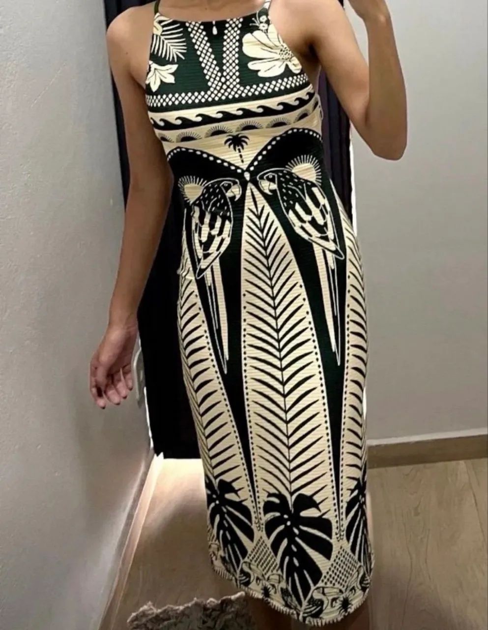 Vestido mid noite das araras  - Foto 2