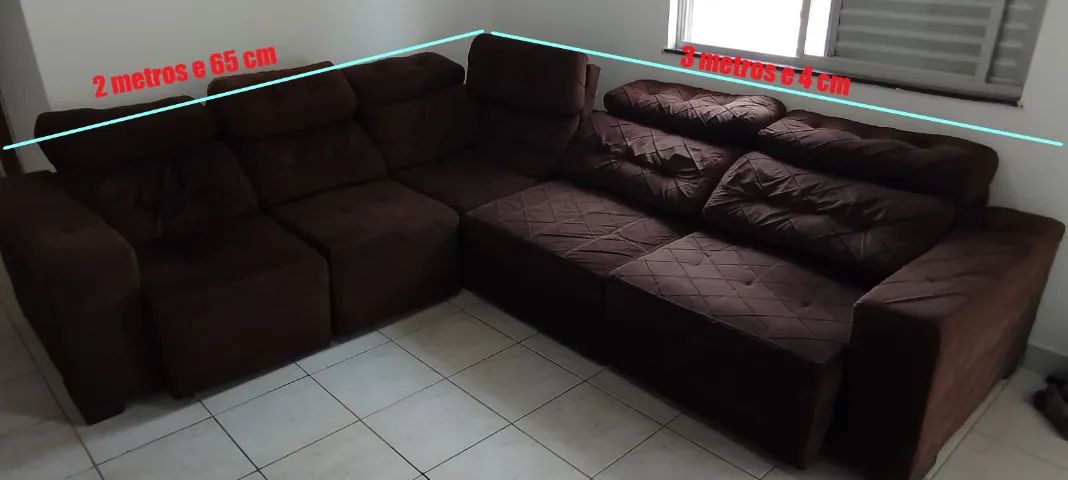 Sofá retrátil reclinável  - Foto 3