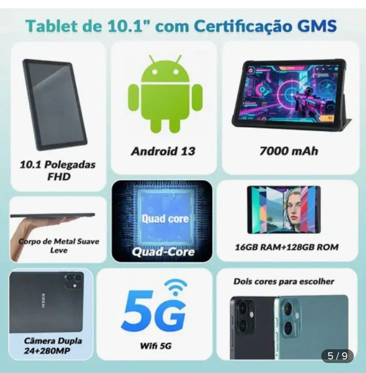 Rikkai Android 15 Tablet - Foto 2