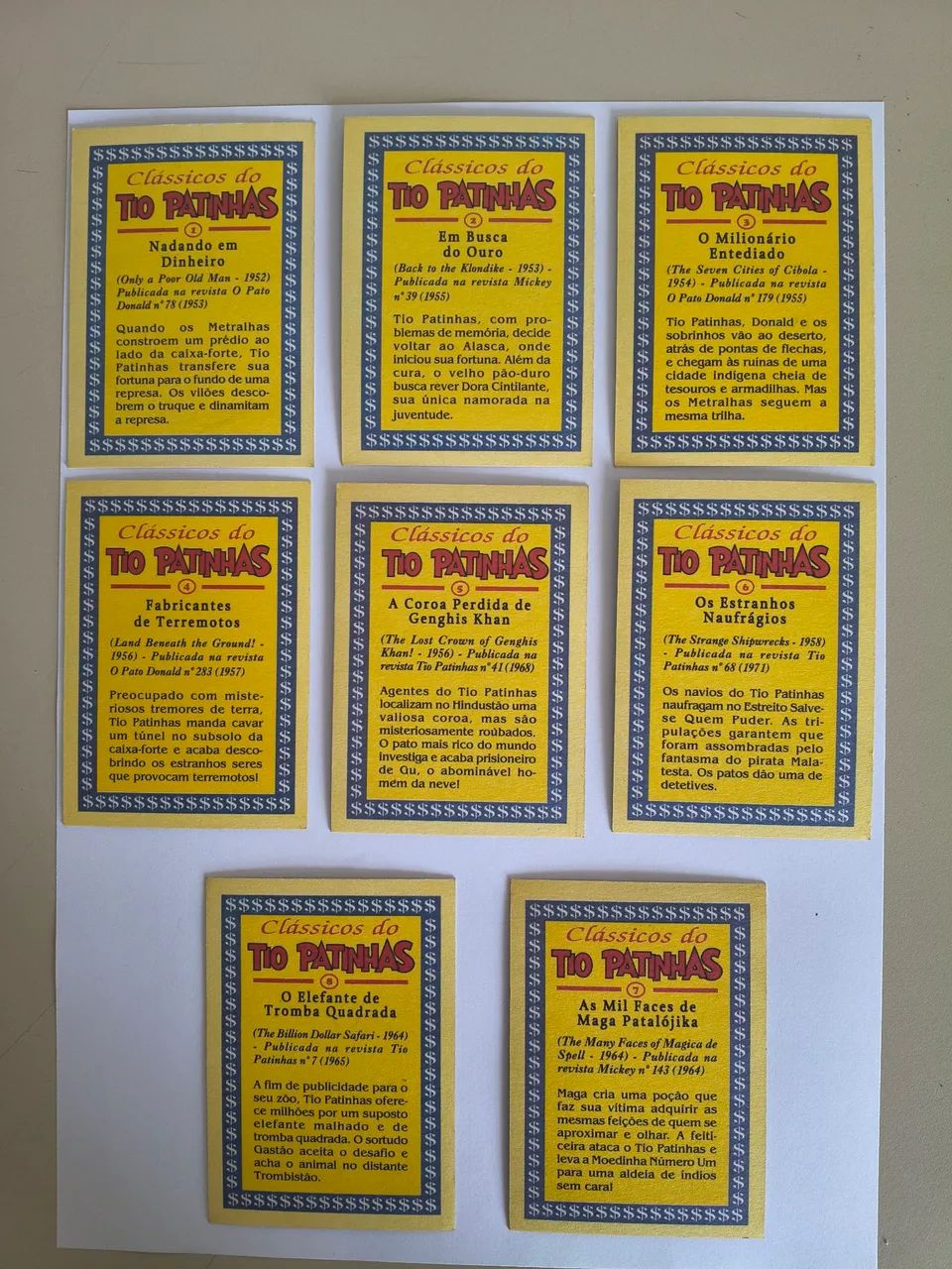 Cards Clássicos Tio Patinhas  - Foto 2