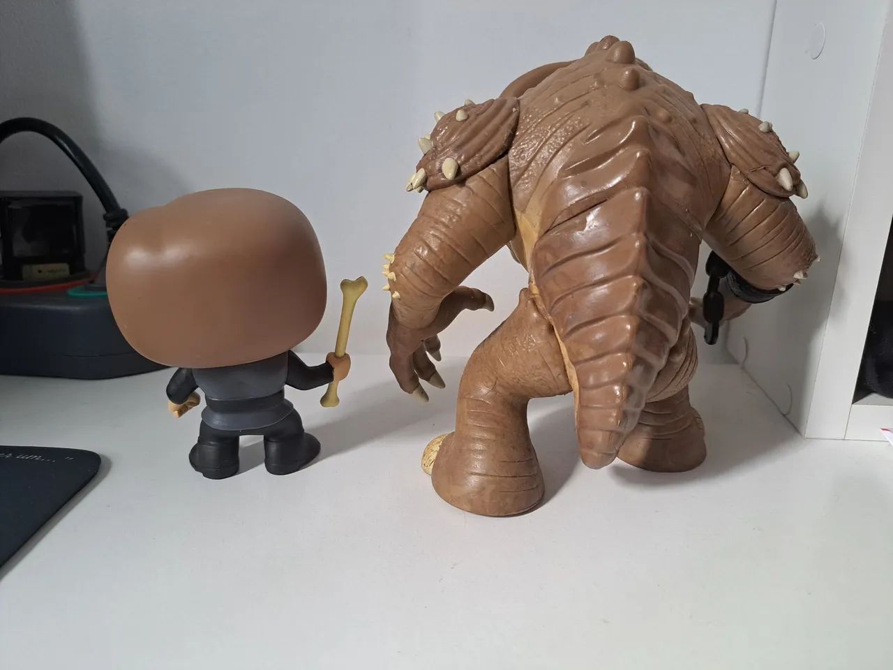 Funko Pop Star wars Rancor e Luke Skywalker - Hobbies e coleções