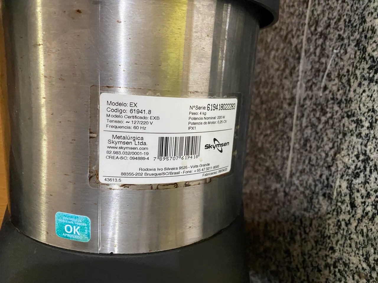 Extrator de suco