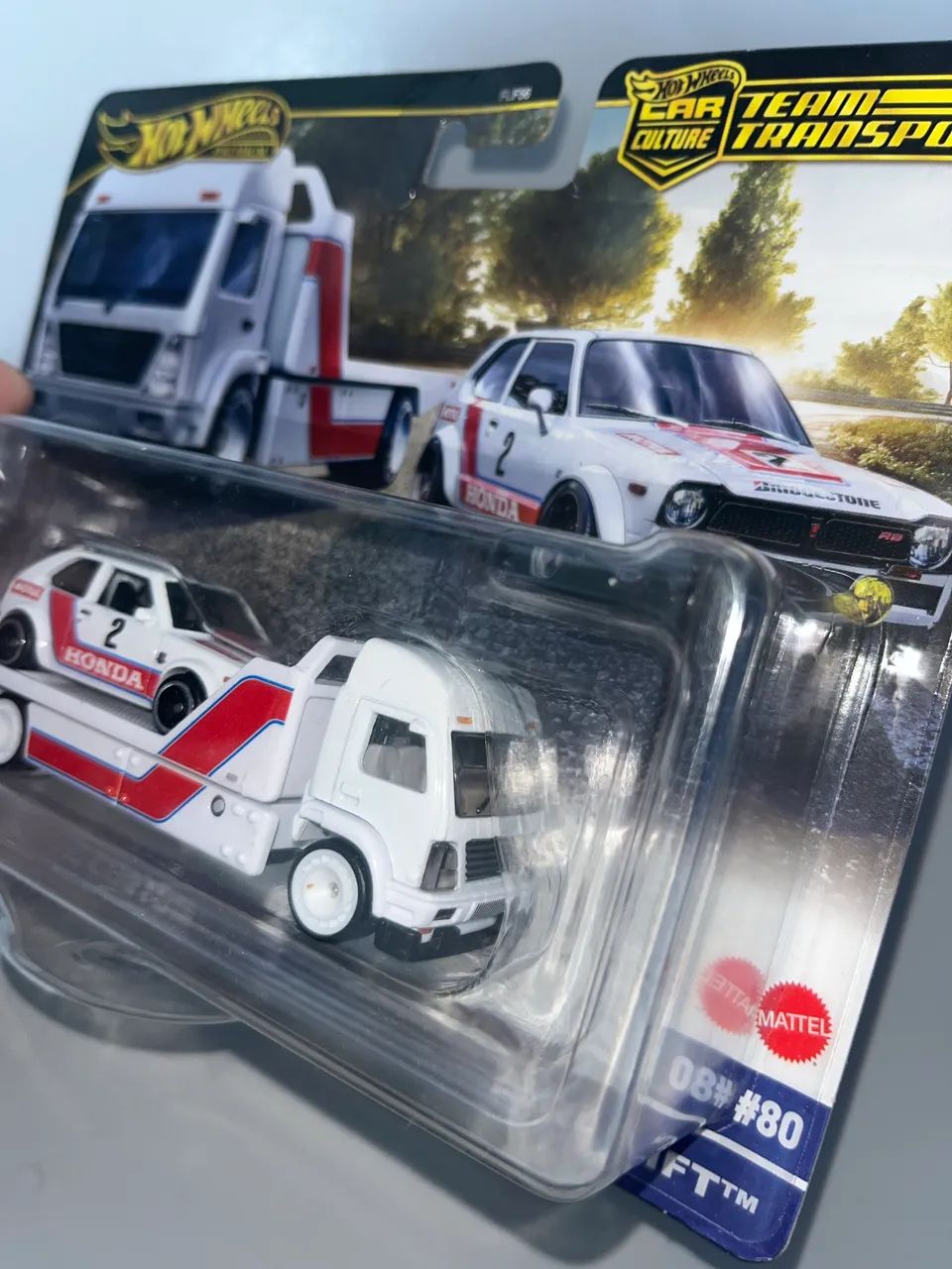 Team Transport Honda Hotwheels 1:64 - Foto 2