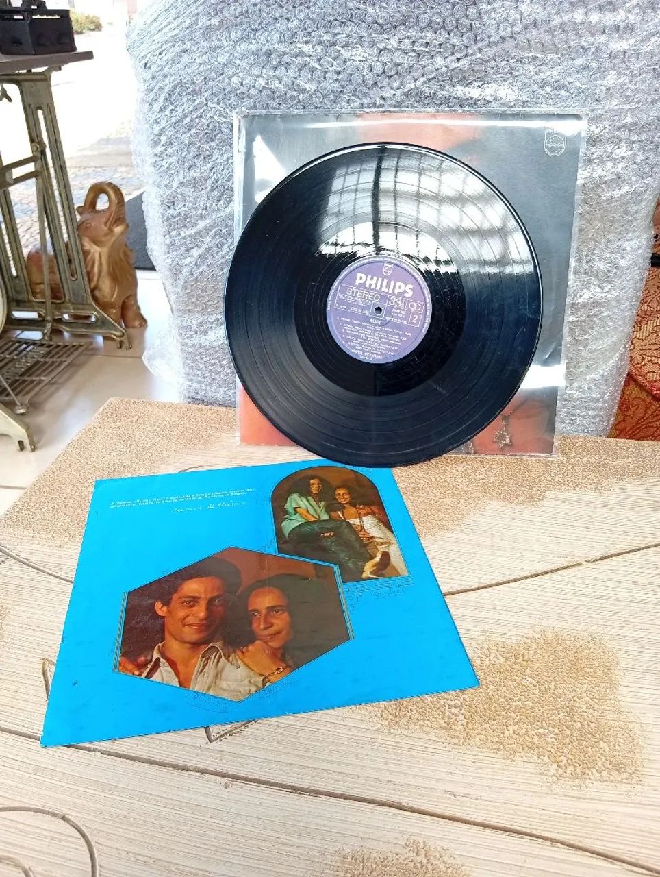 Vinil Maria Betânia álibi  - Foto 4