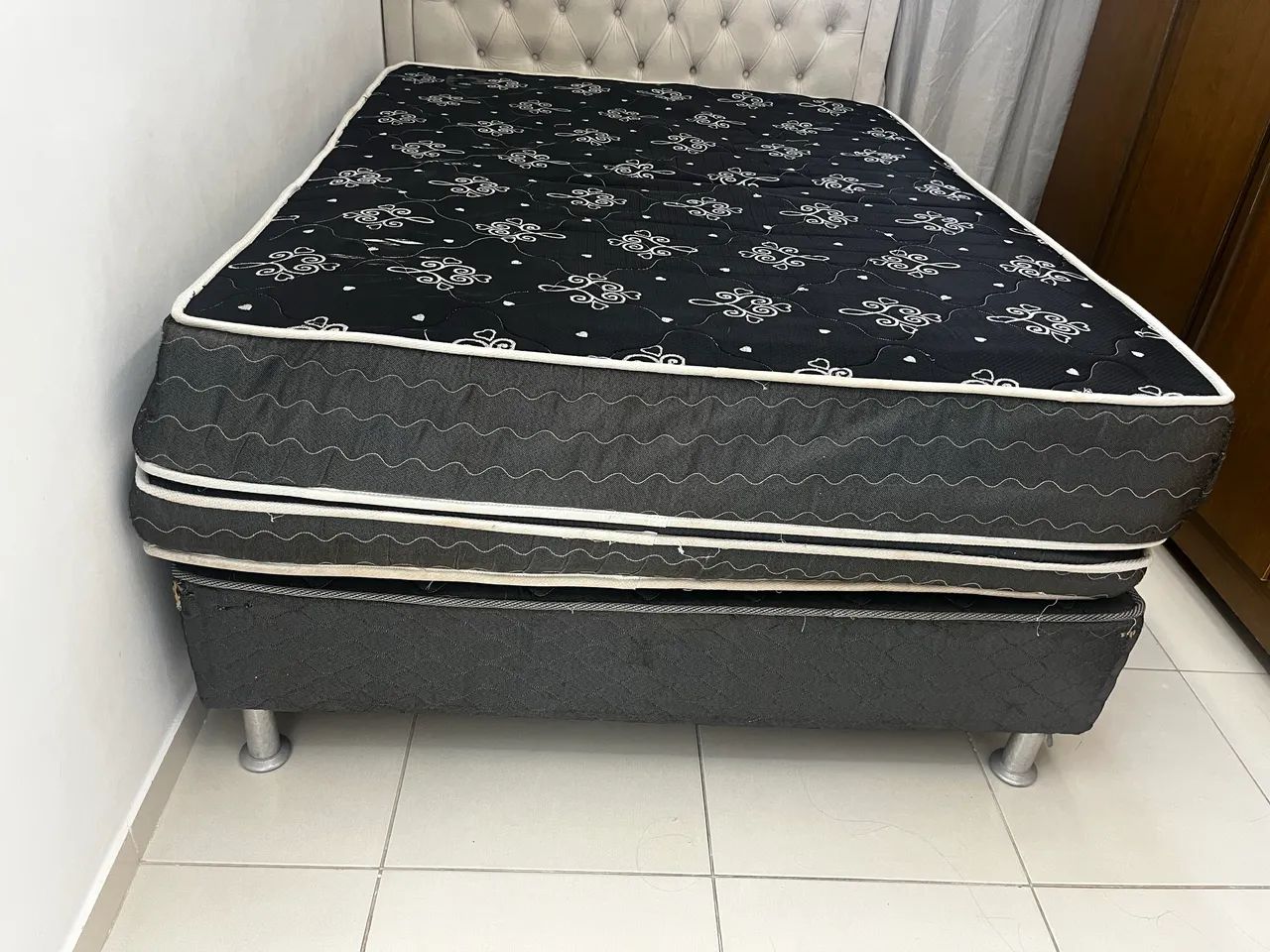 Cama box casal 