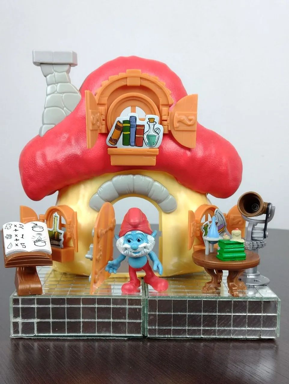 Casa papai Smurf Raridade