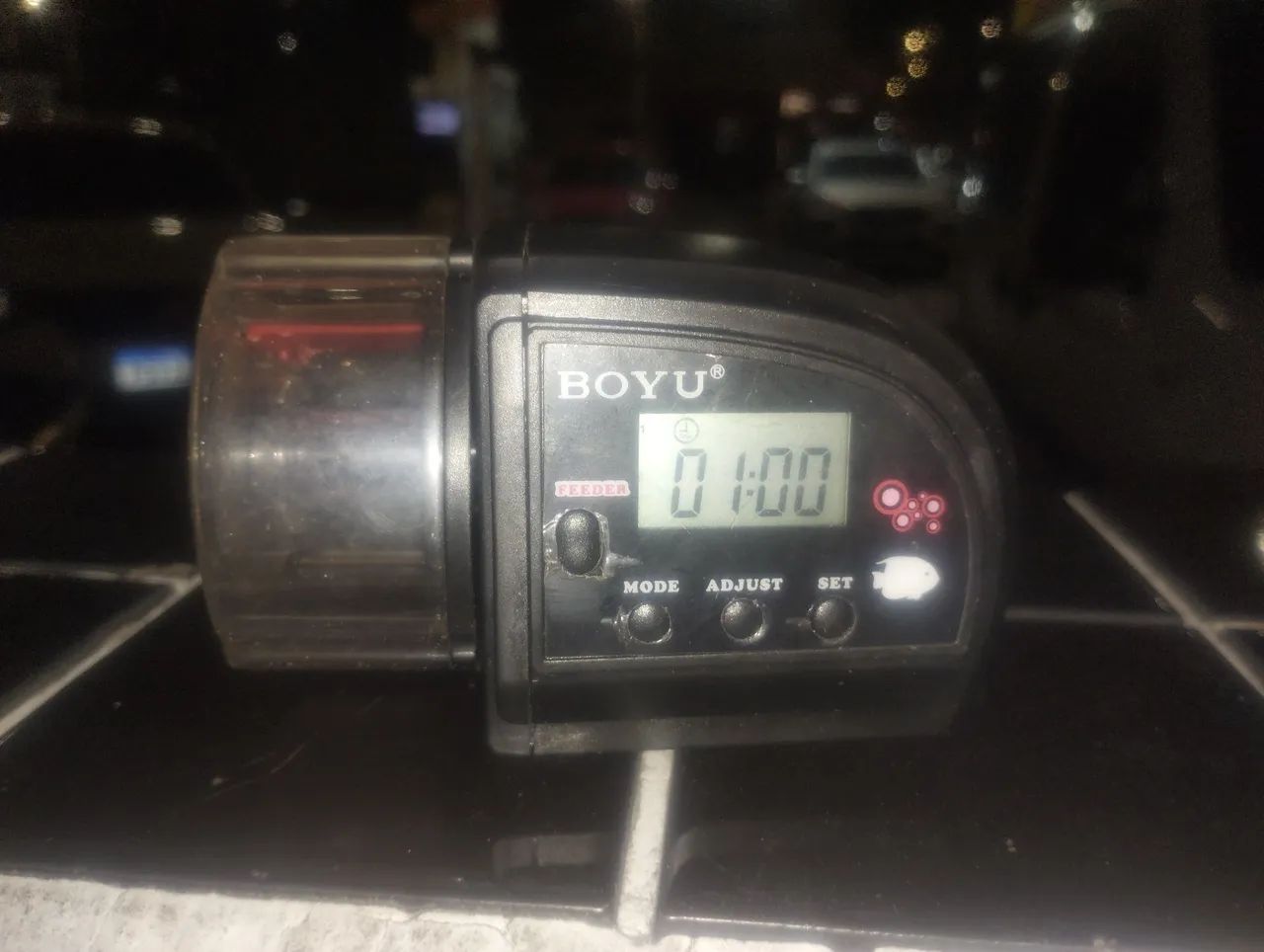 Quite de bomba de aquário 