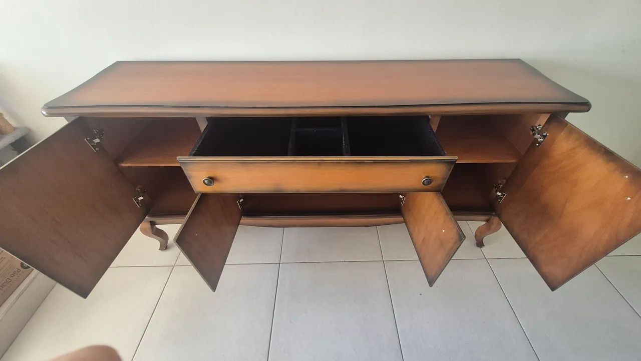 Buffet madeira maciça estilo Luis XV  - Foto 2