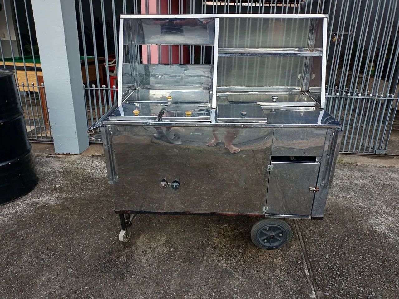Carrinho de cachorro quente 