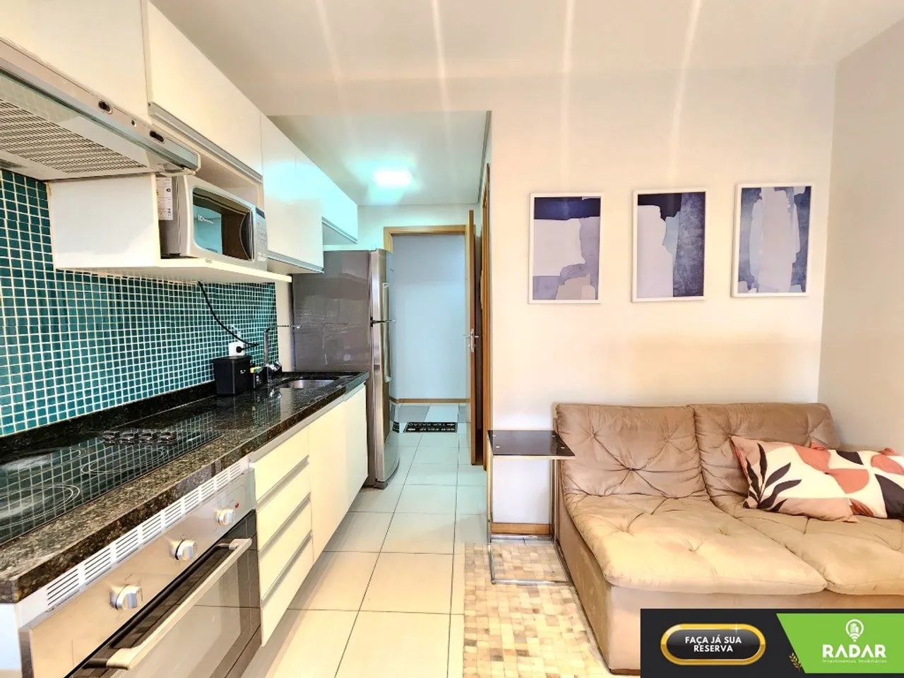 Apartamento bem mobiliado, equipado com AR CONDICIONADO e com internet - Foto 5