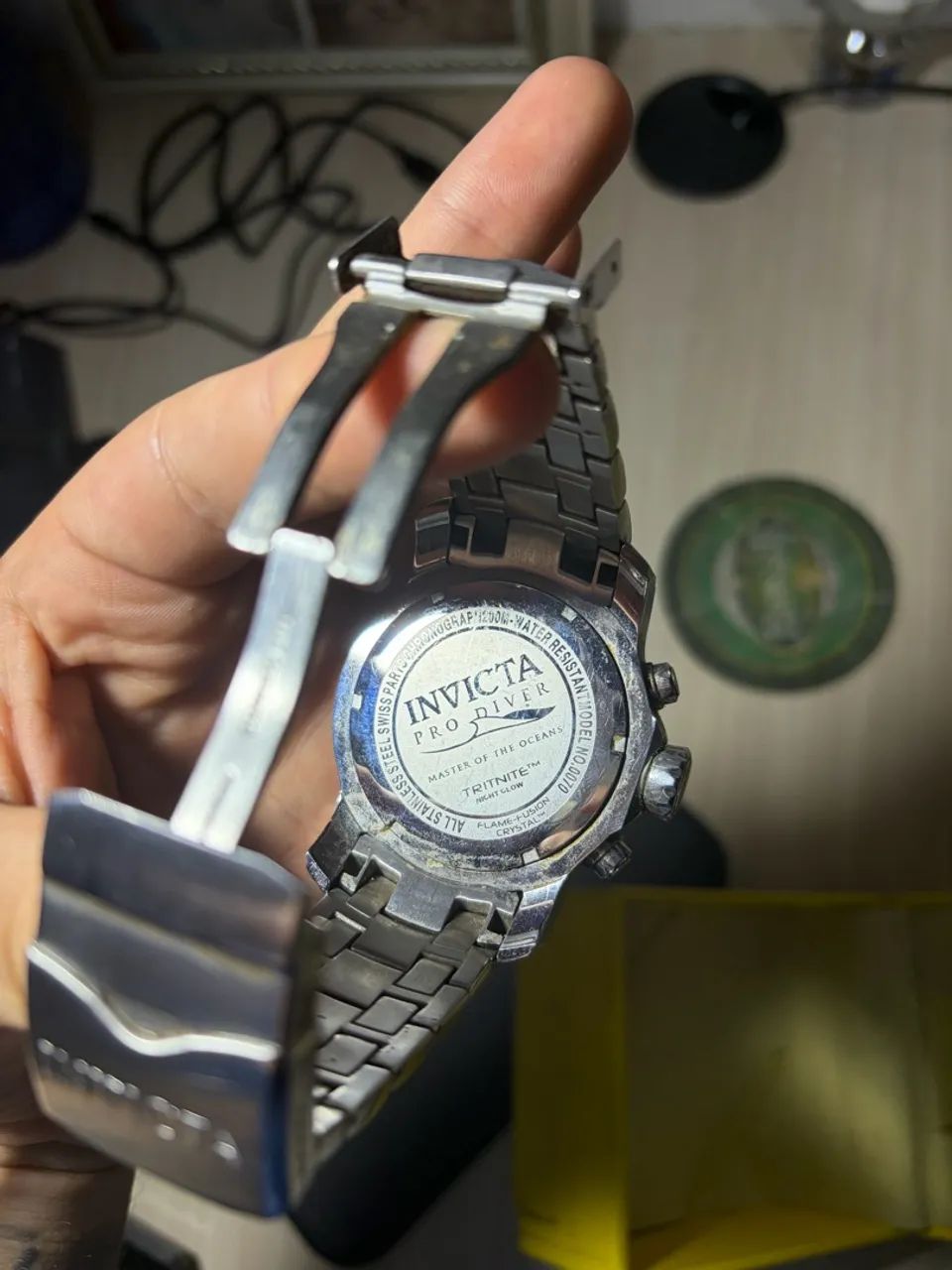 Relógio Invicta Pro Diver 0070 Aço Inoxidável Com N.f E Box - Foto 4