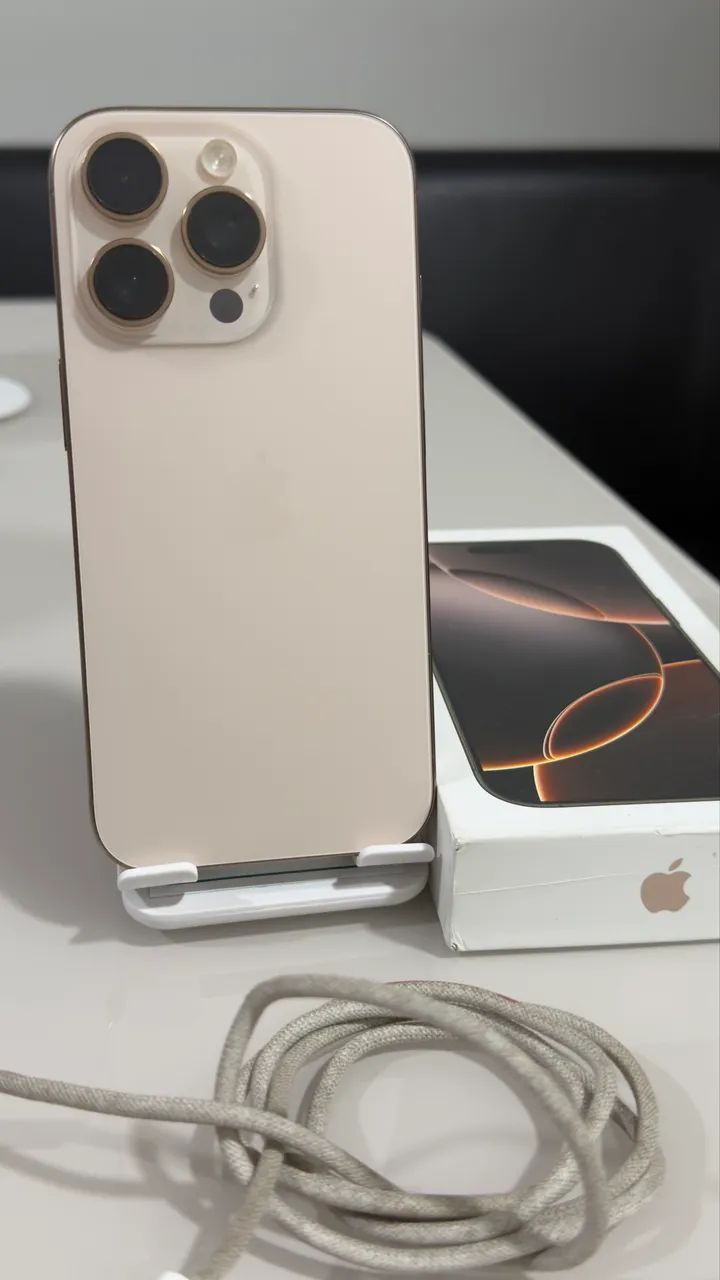 iPhone 16 Pro 128GB TITÂNIO DESERTO - Foto 3