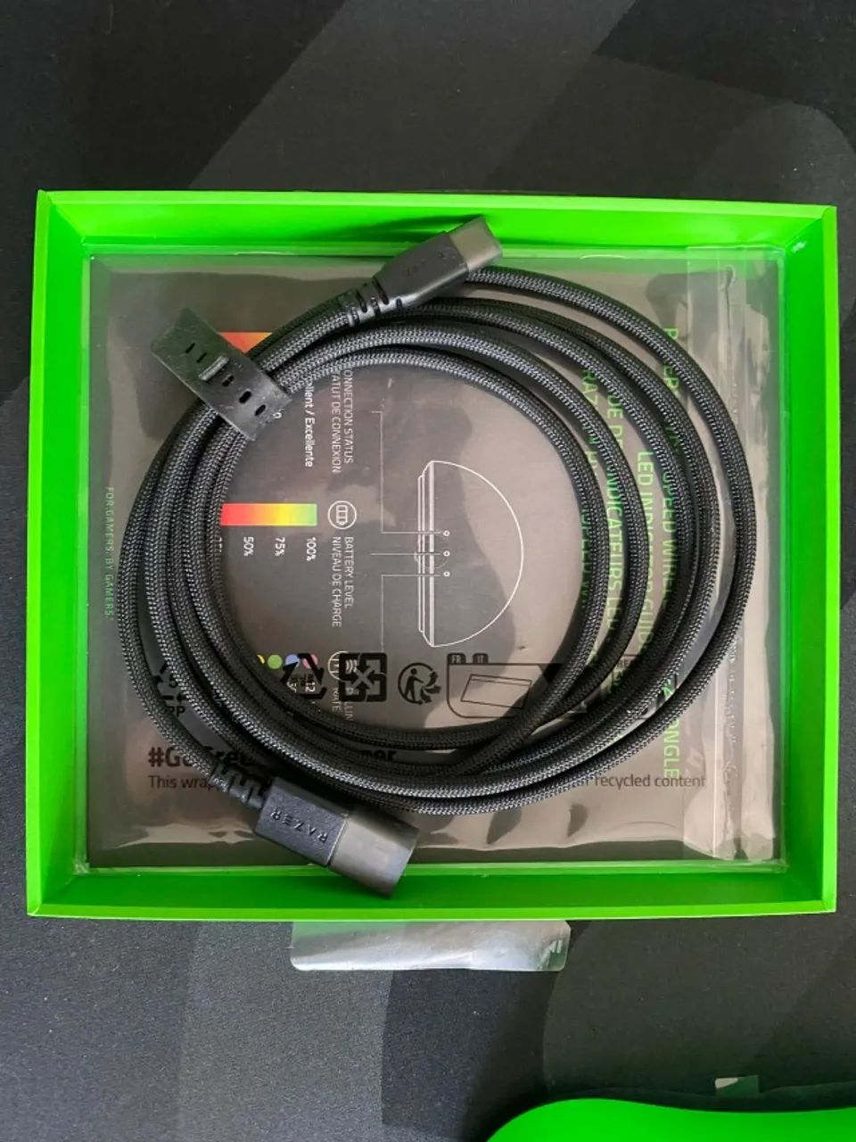 Mouse Razer Deathadder V4 Pro - Green Edition - Periféricos e