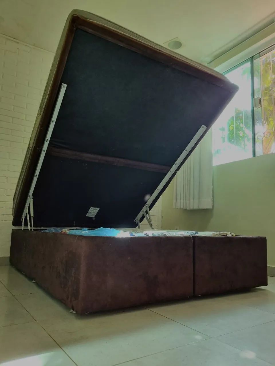 Cama baú casal Ortobom alta qualidade  - Foto 4