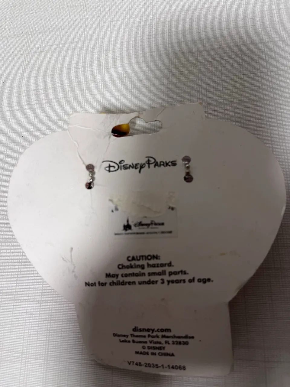 chaveiro estilo pingente com corrente disney parks mickey e minnie - Foto 2