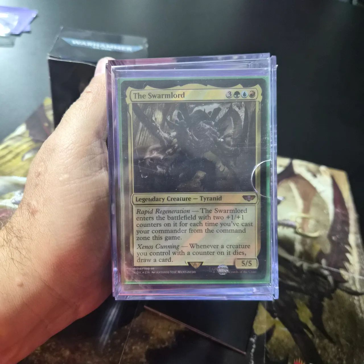 Deck Magic - Tyranid Swarm - Warhammer collector  - Foto 2
