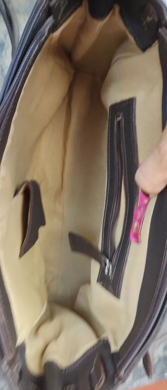 Bolsa de couro legítimo Nativa - Foto 4