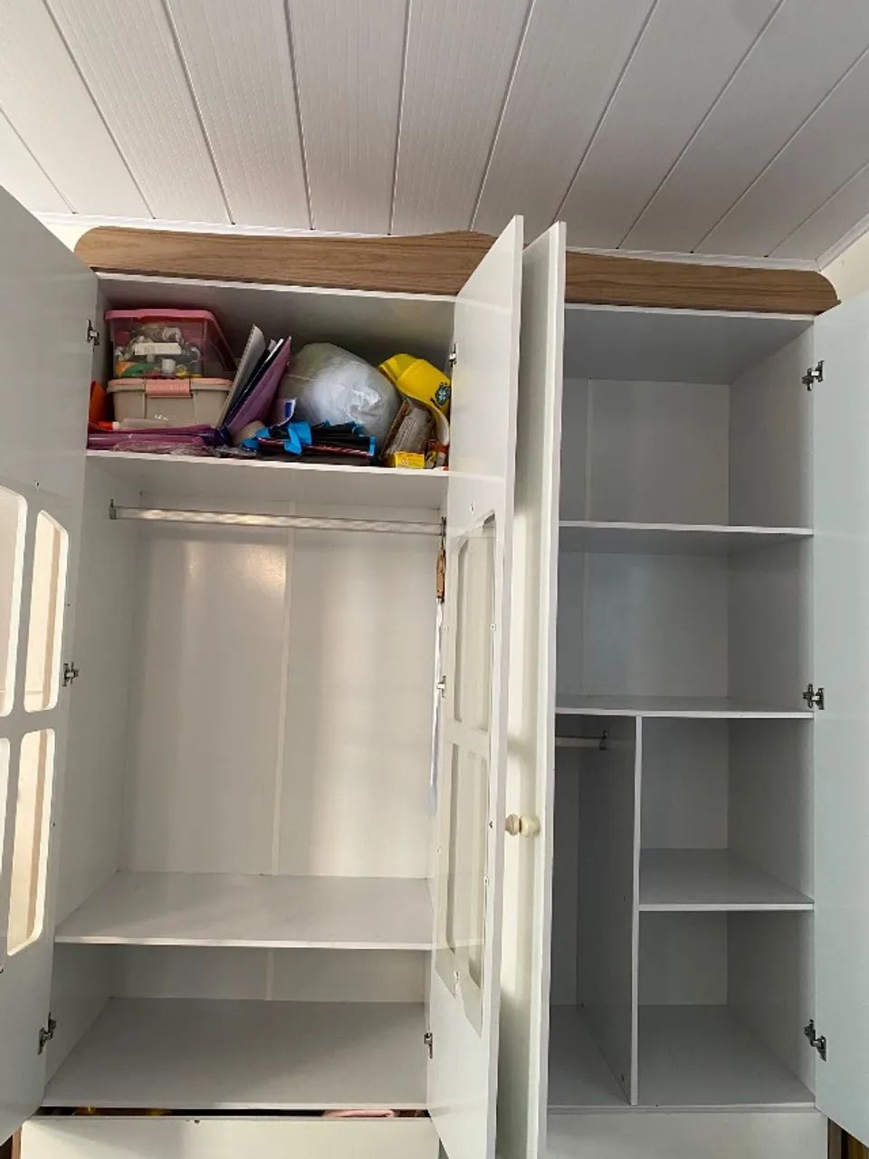 Guarda roupa infantil em ótimo estado - Foto 5