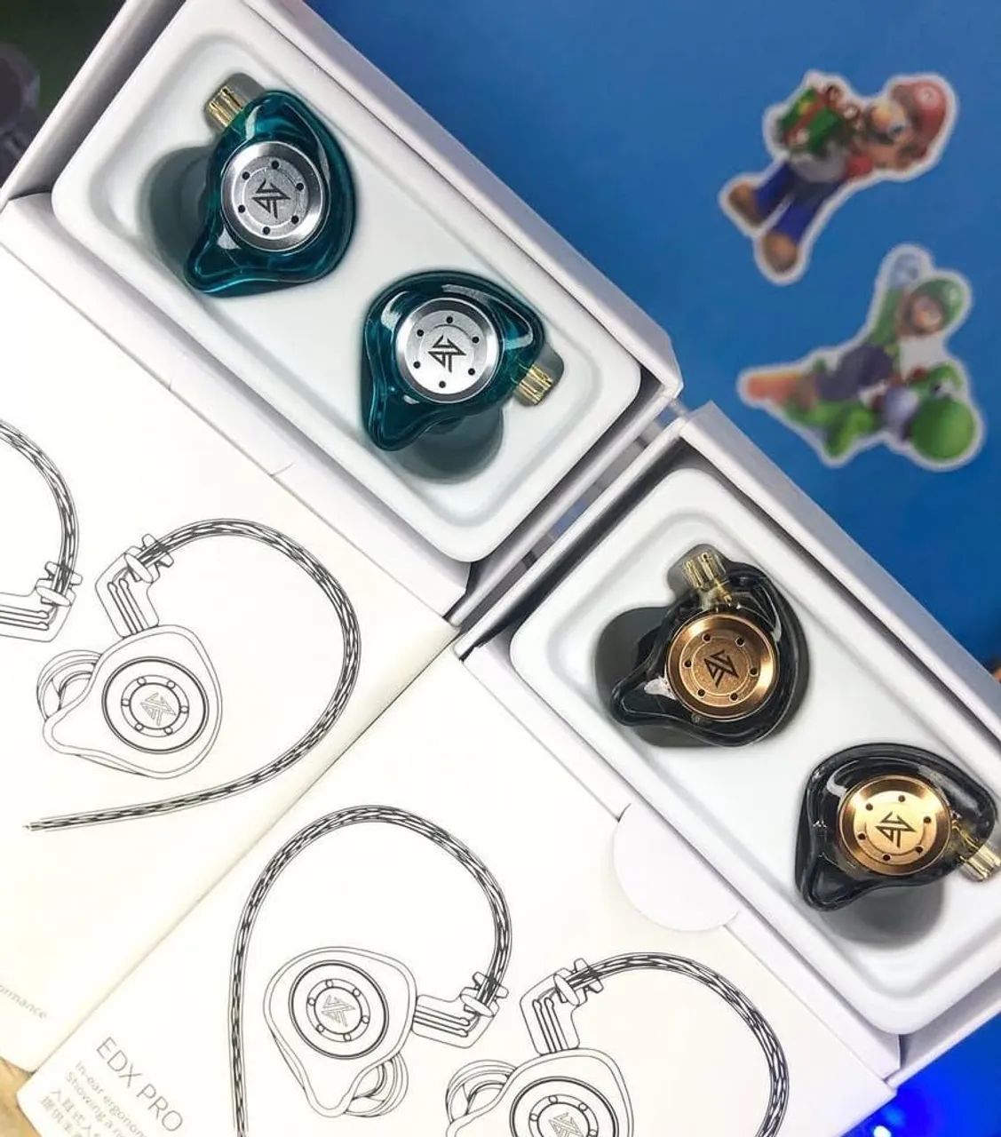 Fone KZ EDX PRO Com e Sem Microfone  - Foto 6