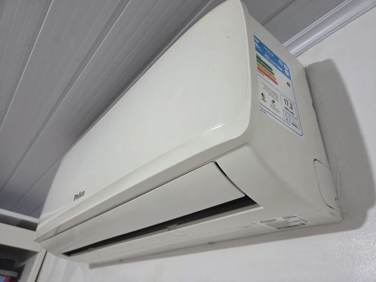 Ar-condicionado Split 220v 9.000 Btus classe A seminovo - Foto 3