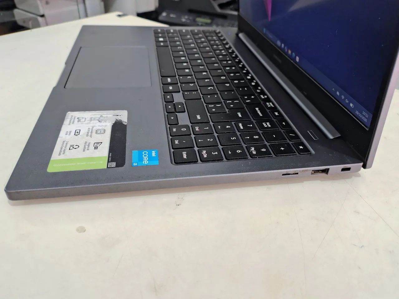 Notebook Samsung Core i3 11th, 8 GB RAM DDR4, 256 GB NVME, Tela 15.6 polegadas  - Foto 3