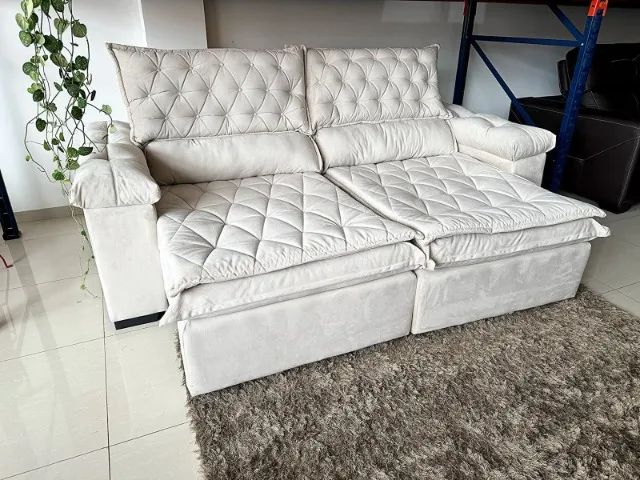 SOFÁ RETRÁTIL E RECLINÁVEL - Foto 2