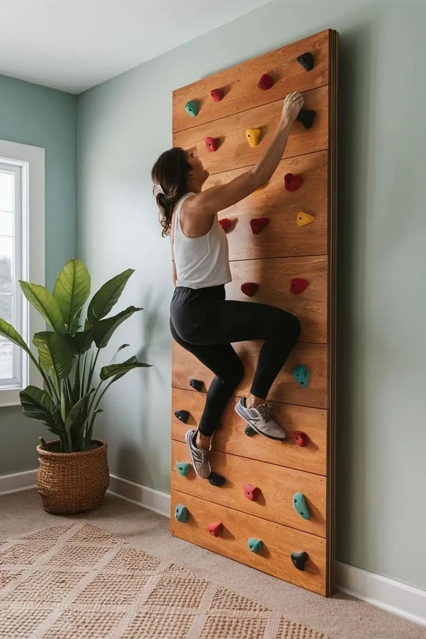 Fabricação de escaladas para uso interno e externo 