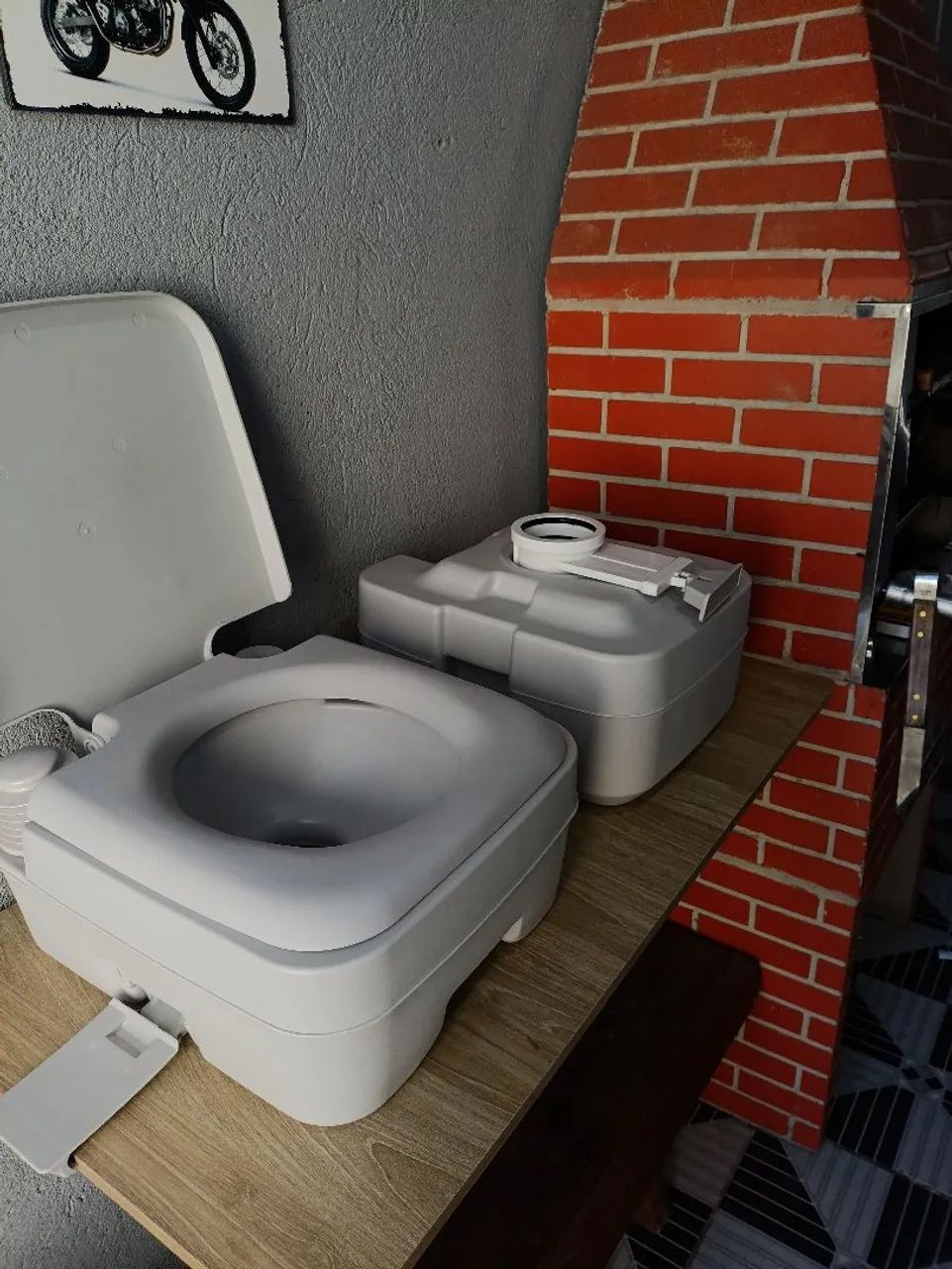 VASO SANITÁRIO ? PORTÁTIL ZERO SEM USO  - Foto 4
