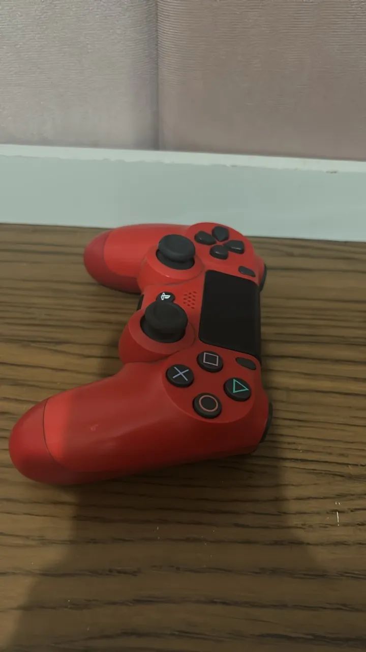 Controle PS4 Vermelho  - Foto 2
