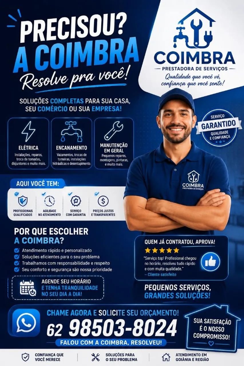 Eletricista e encanador 