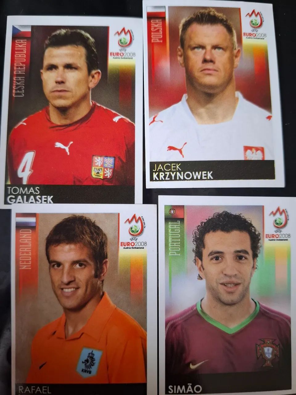 Figurinhas Euro 2008 
