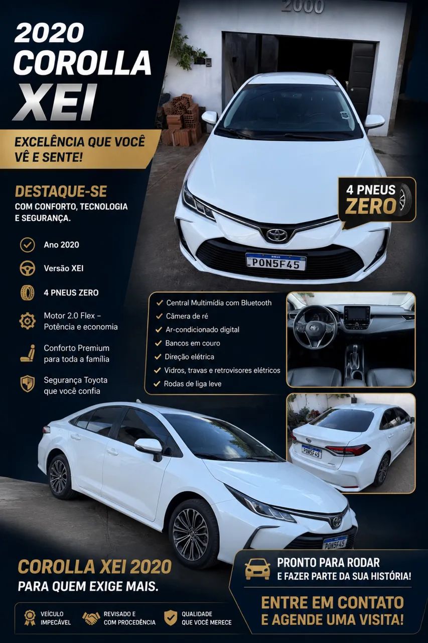 Toyota Corolla XEI 2.0 16V AT FLEX 2020