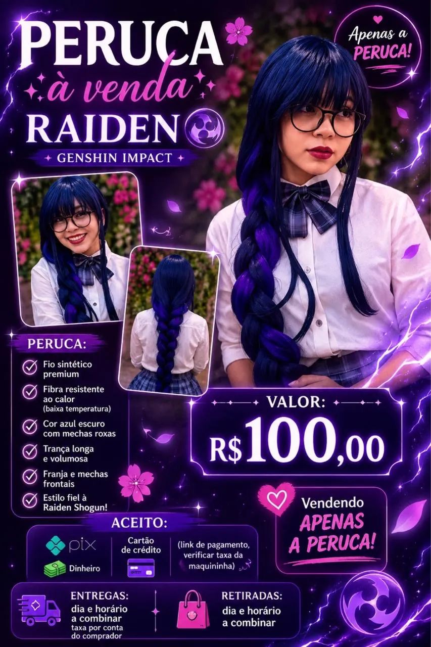 Cosplays e Perucas - Foto 3