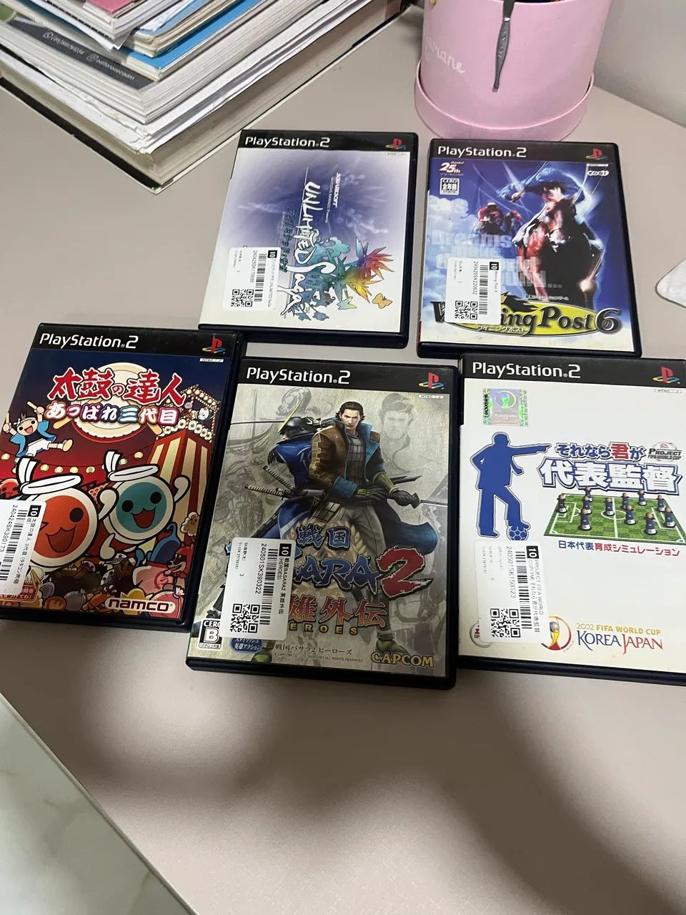 Jogos de pas2 japonês original 
