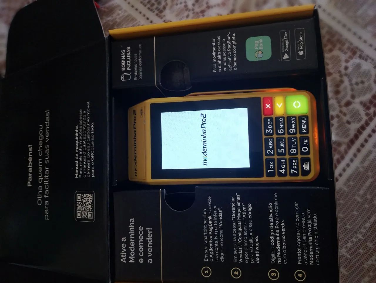 Maquininha de cartão pagbank
